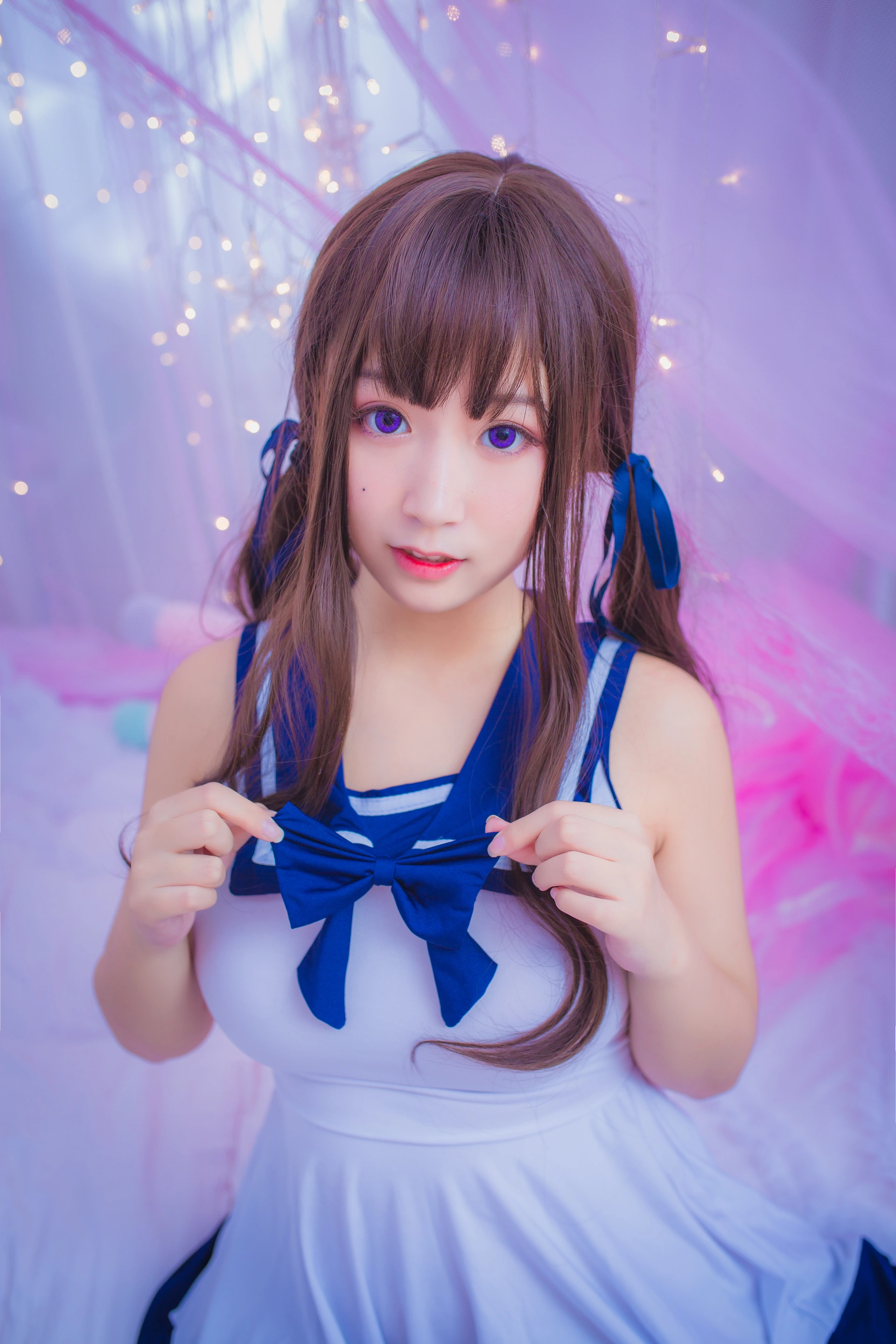猫九酱Sakura - NO.22 连衣水手服 2