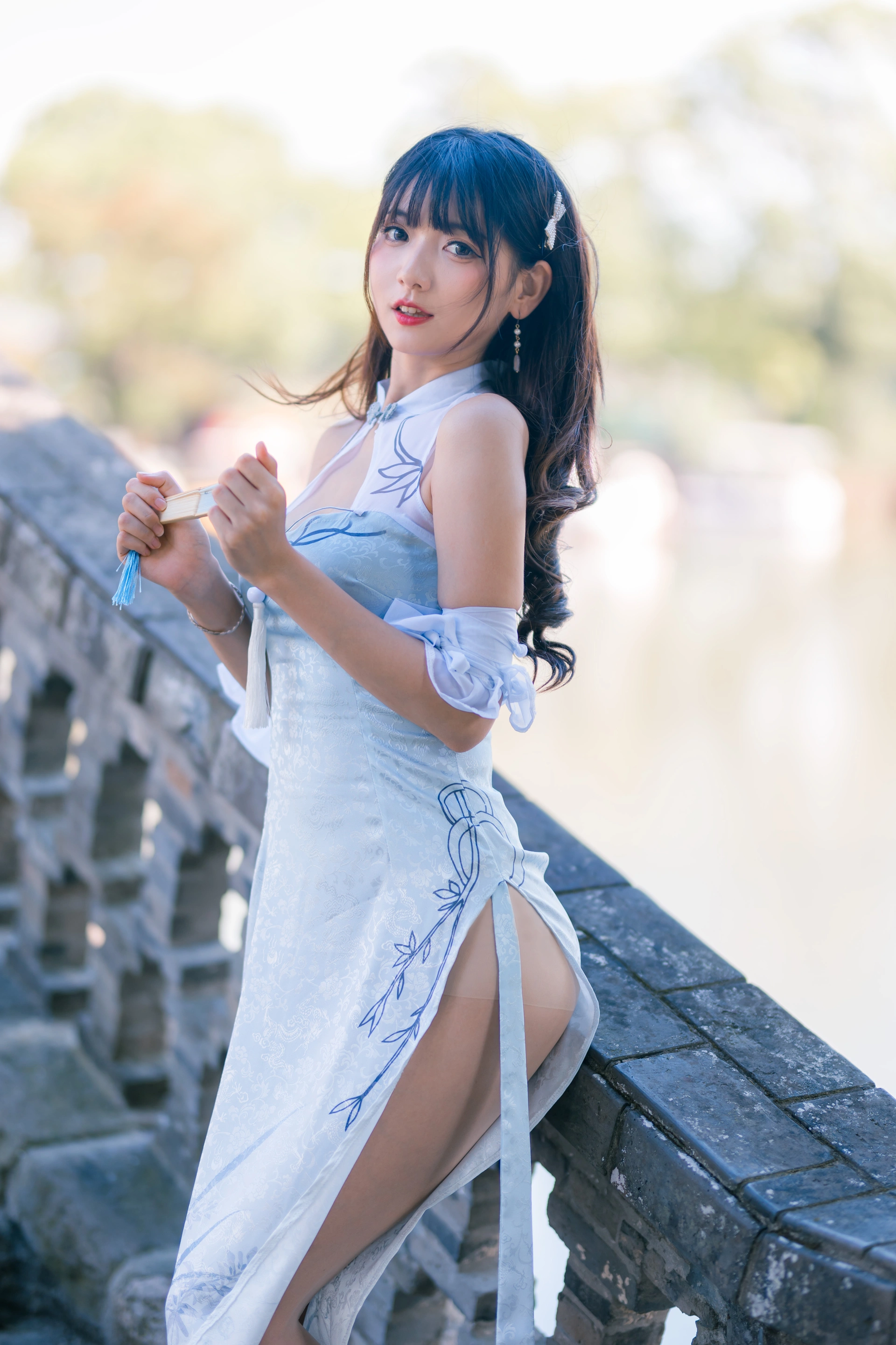 陆卿卿 - NO.09 蓝色旗袍 2